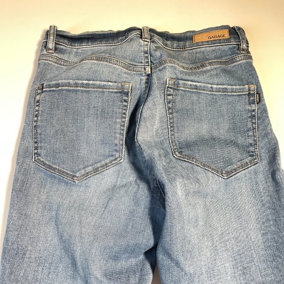 Garage Medium Wash High Waisted Skinny Jeans Size 3 - Picture 5 of 8